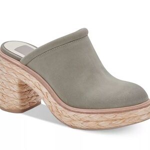 Dolce Vita Sage Suede Espadrille Mule Heel size 8.5